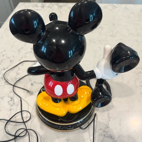 Vintage 1997 Disney Mickey Mouse Animated Talking Telephone Telemania Collectors - Picture 6 of 8